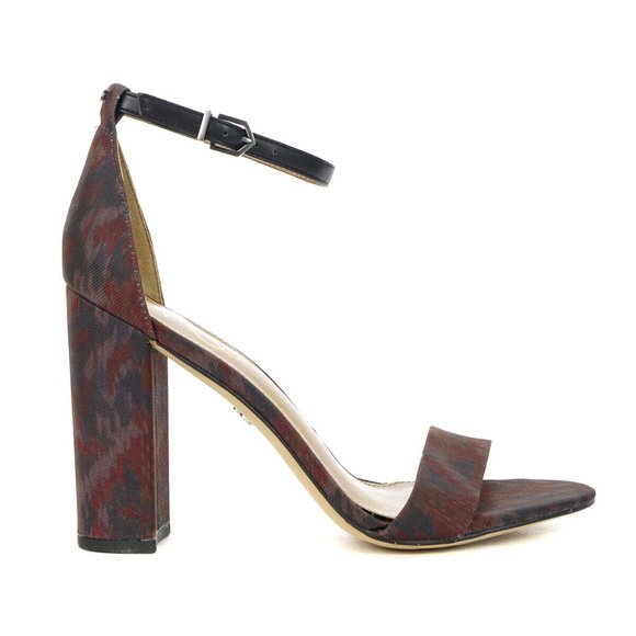 NWOB Sam Edelman Yaro Brick Block Heel Sandals - Picture 4 of 7